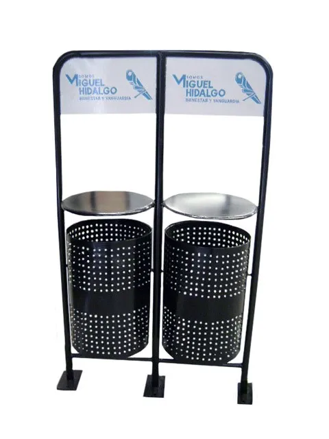 Bote urbano doble con señaletica y tapaPP-B-17.webp